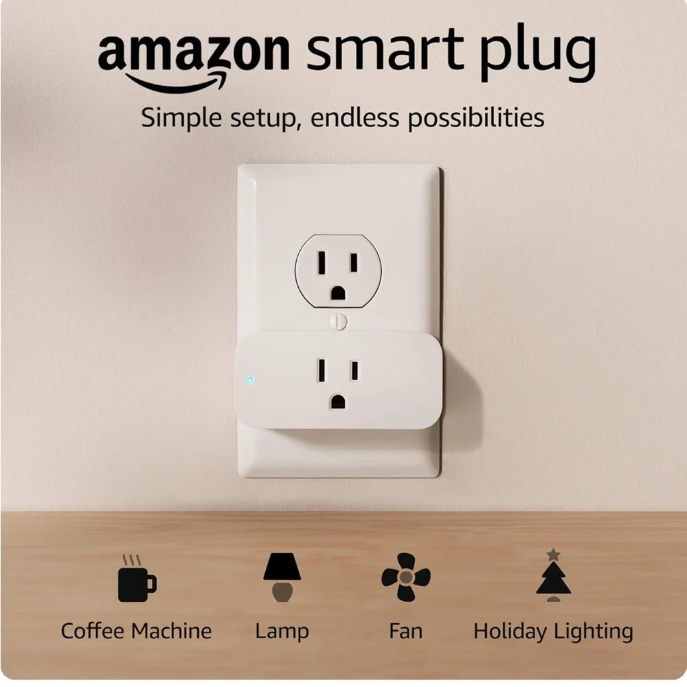 Amazon Smart Plug in White NIB - Picture 2 of 5